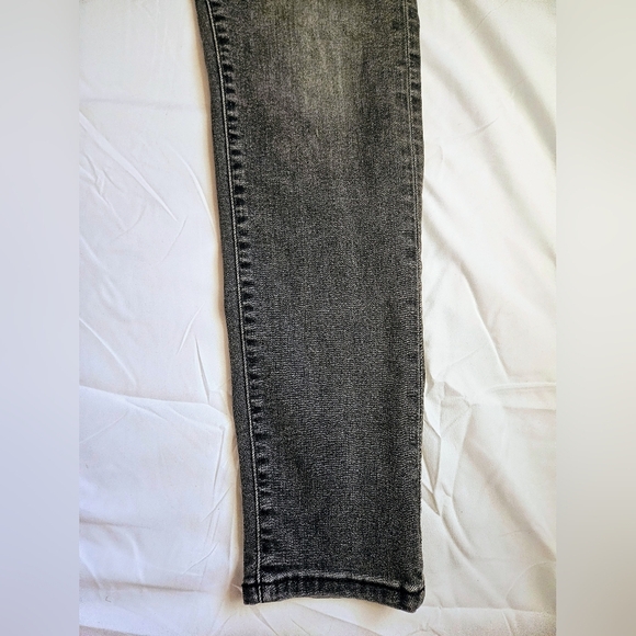 Lucky Brand Mens Faded Black 5 Pocket Zipper Fly Skinny Jeans Size 29 - Picture 3 of 13